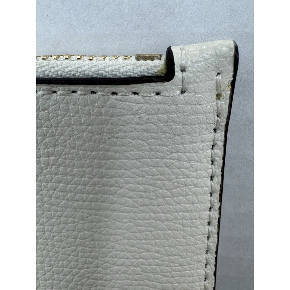 Brand New Kate Spade New York White Zipper Pouch